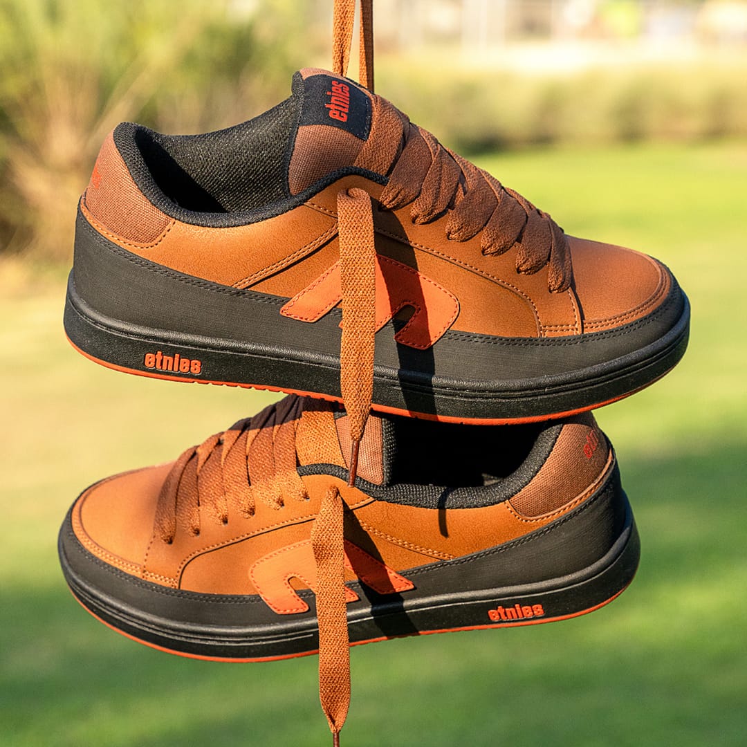 etnies-kingpin-2k-chaussures-skate-black-brown image 2