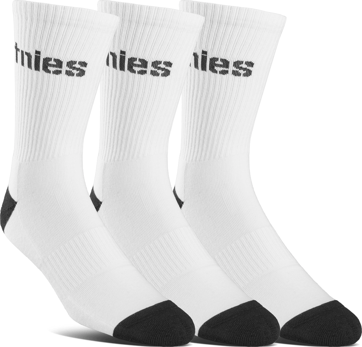 etnies-stencil-icon-sock-3-pack-chaussettes-blanches image 1