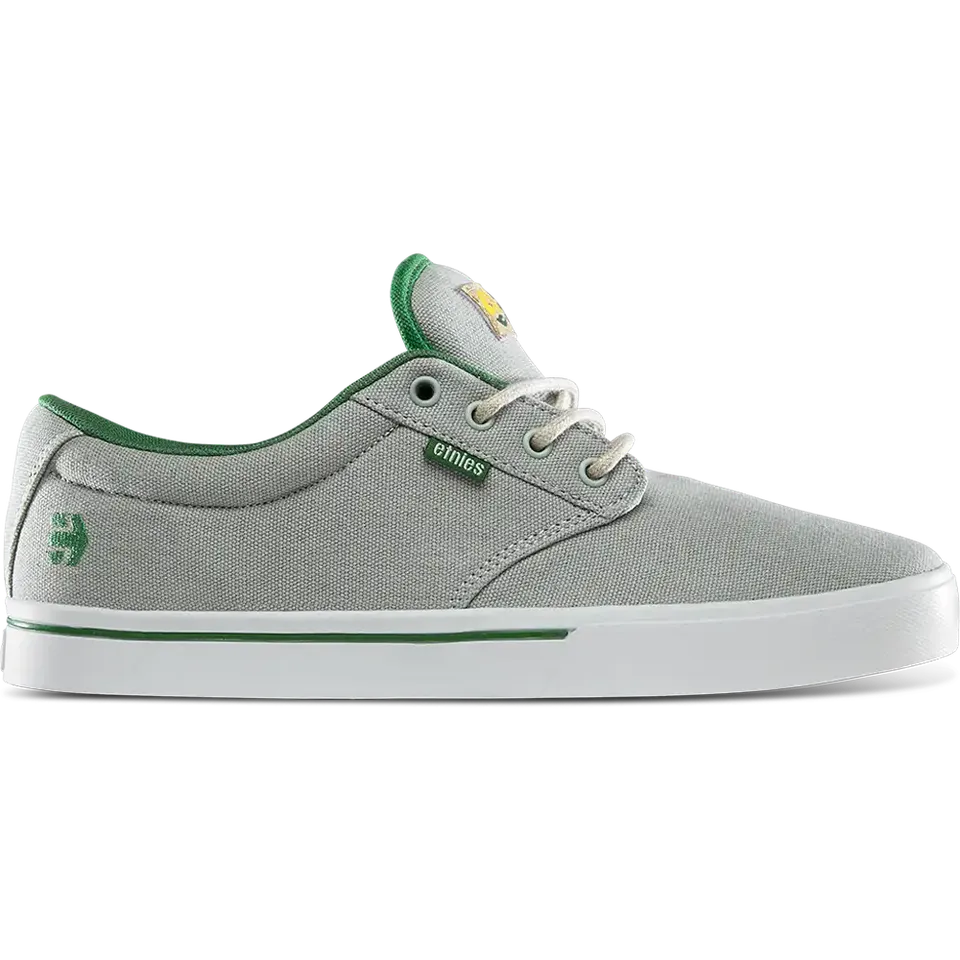 etnies-jameson-2-eco-x-tftf-chaussure-skate-noir-olive image 1