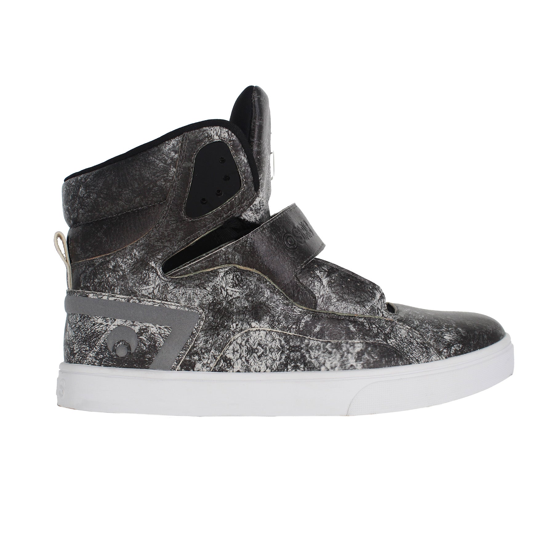 osiris-rize-ultra-sneakers-skate-homme-black-crack-white image 1