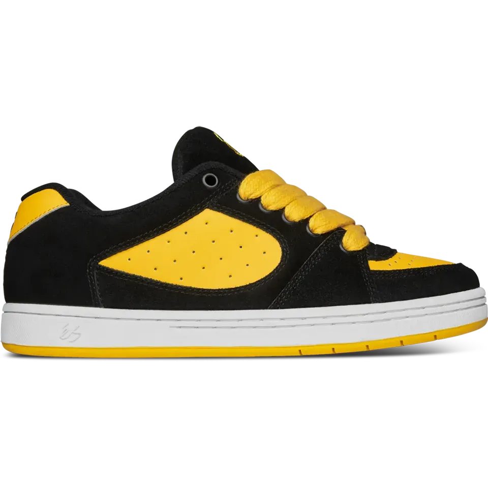 s-accel-chaussures-de-skate-noir-jaune-louie-jones image 1