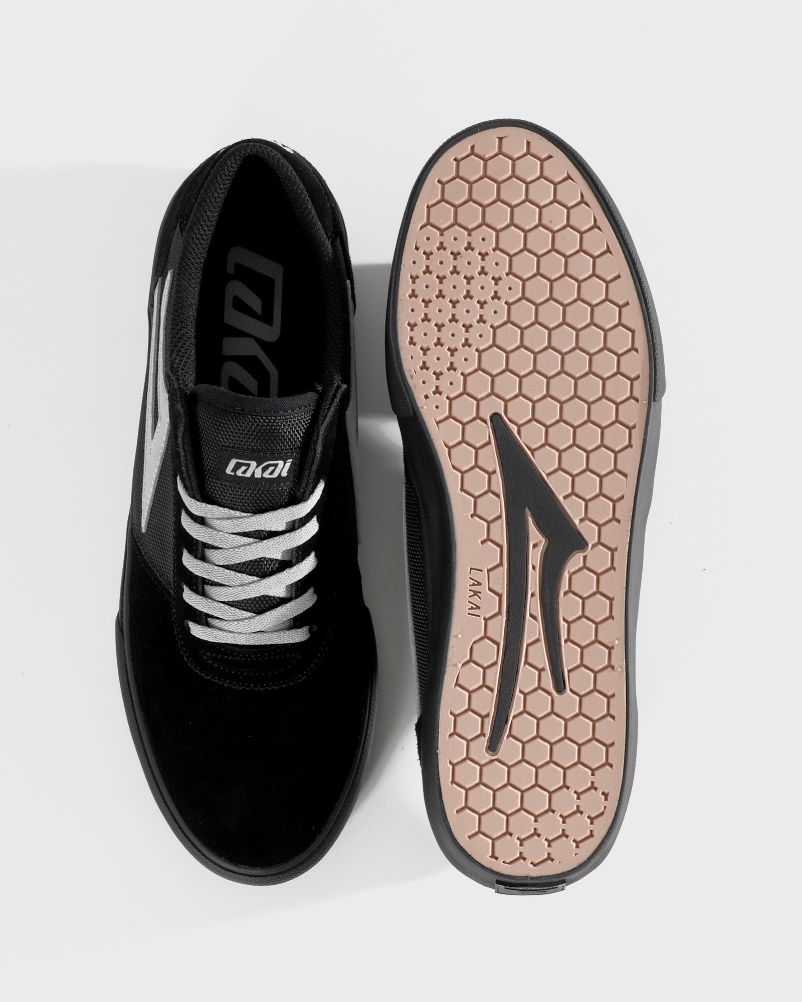 lakai-manchester-chaussures-skate-noir-noir-su-de image 3