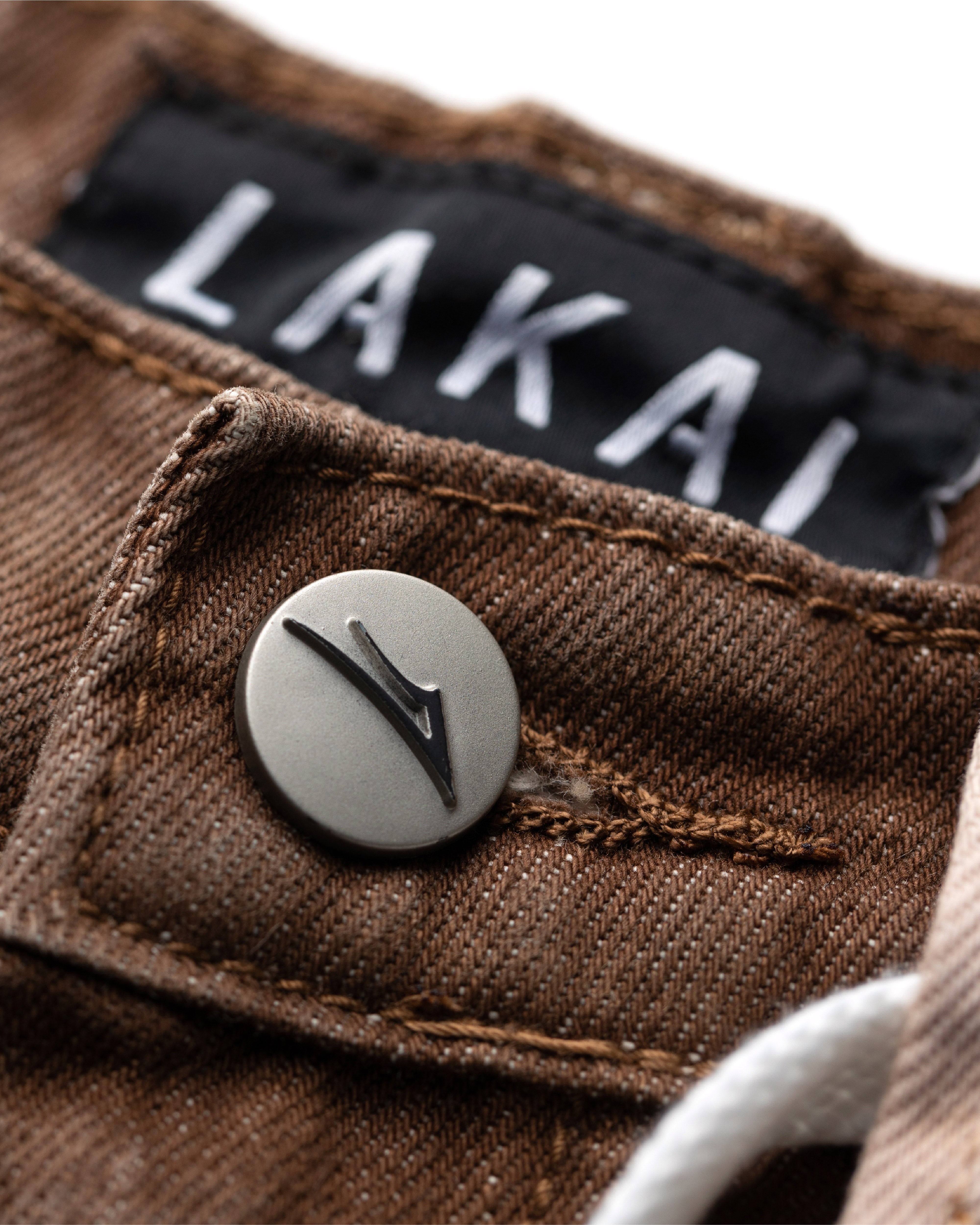lakai-wide-leg-double-knee-pant-washed-brown-pantalon image 3
