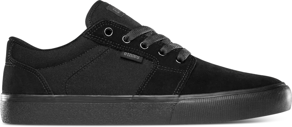 etnies-barge-ls-chaussures-skate-black-dirty-wash image 1