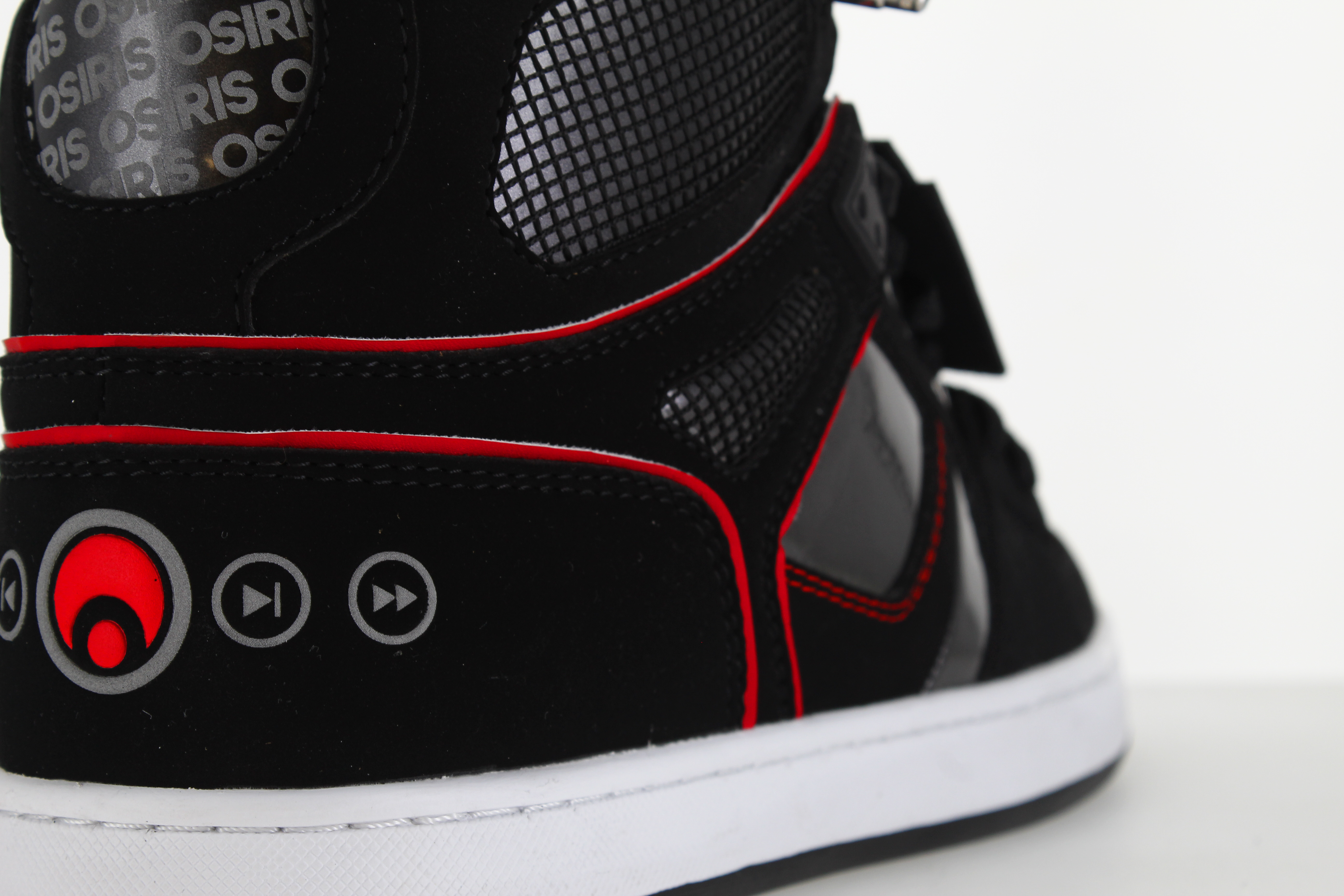 osiris-nyc-83-clk-sneakers-skate-homme-black-red-boombox image 7