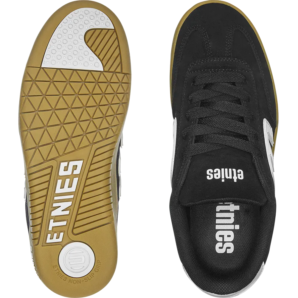 etnies-locut-chaussures-de-skate-noir-gum-blanc image 2