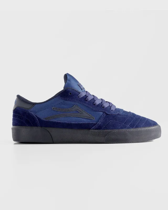 lakai-cambridge-chaussure-skate-estate-blue-suede-monochrome image 1