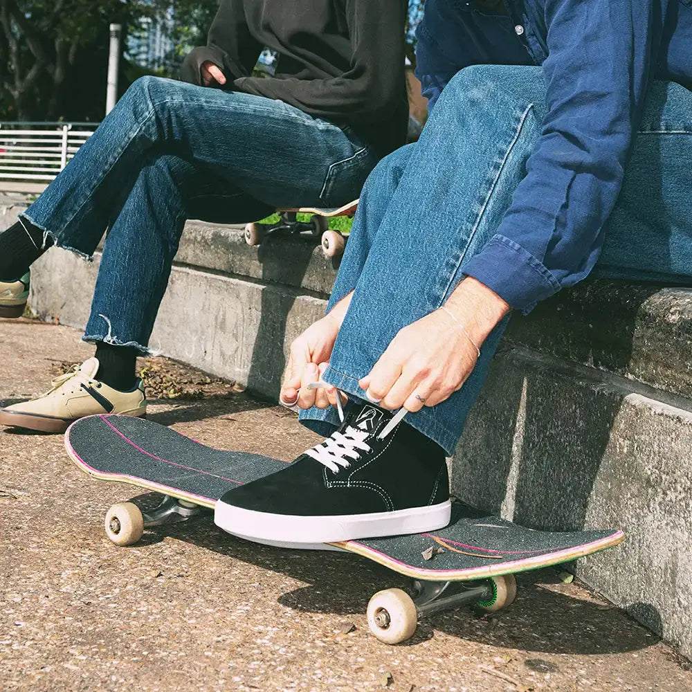 emerica-spanky-hi-chaussures-skate-montantes-black-tan image 4