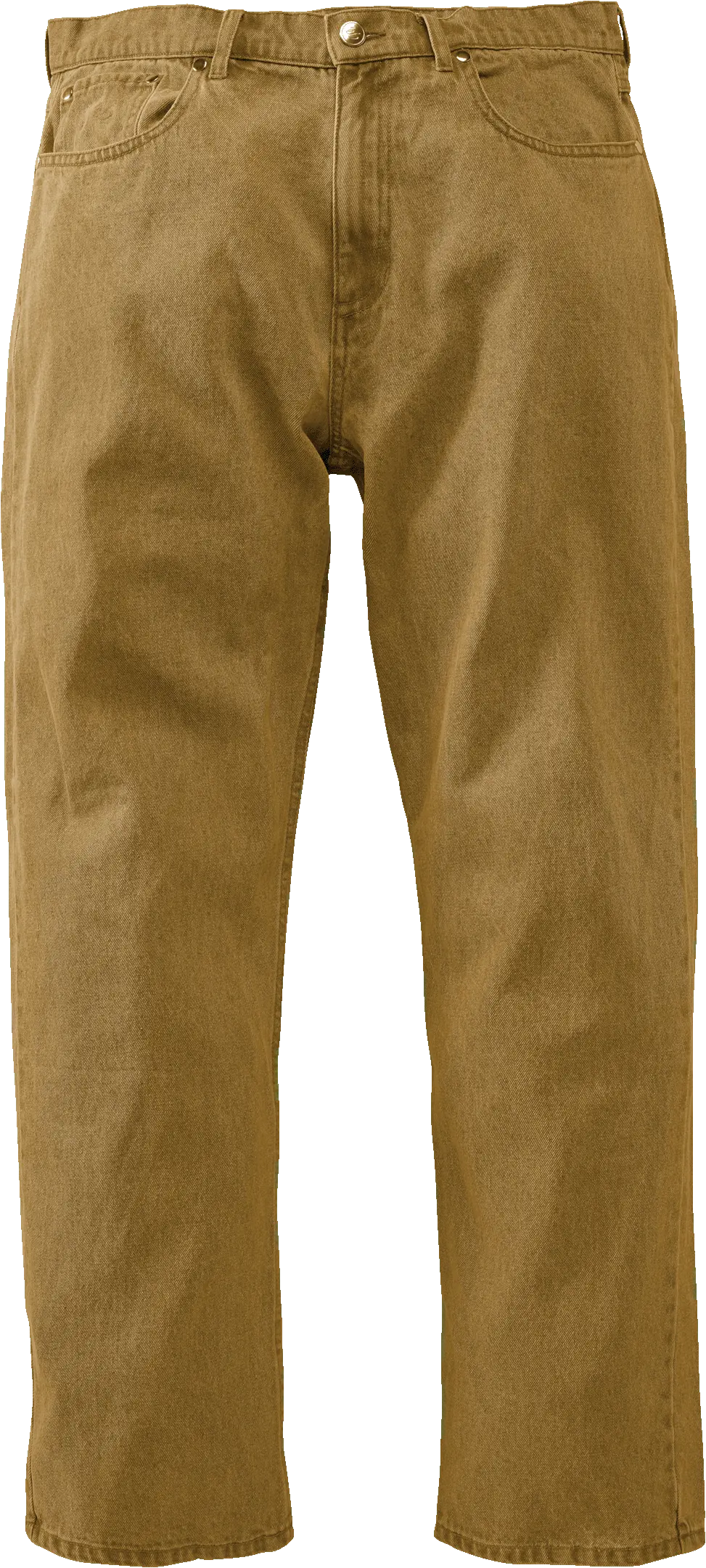 s-baggy-denim-pant-jean-baggy-marron image 1