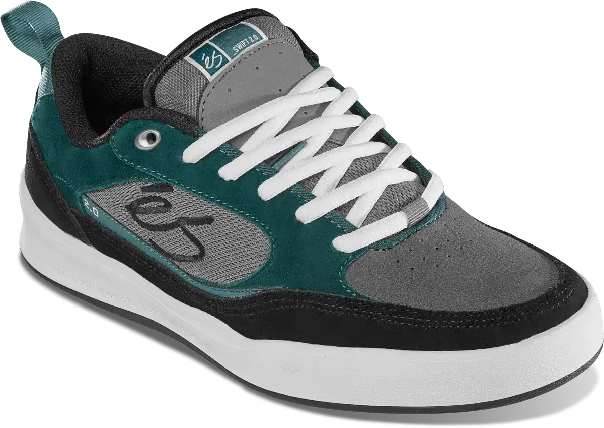 s-swift-2-0-chaussures-de-skate-black-green image 4