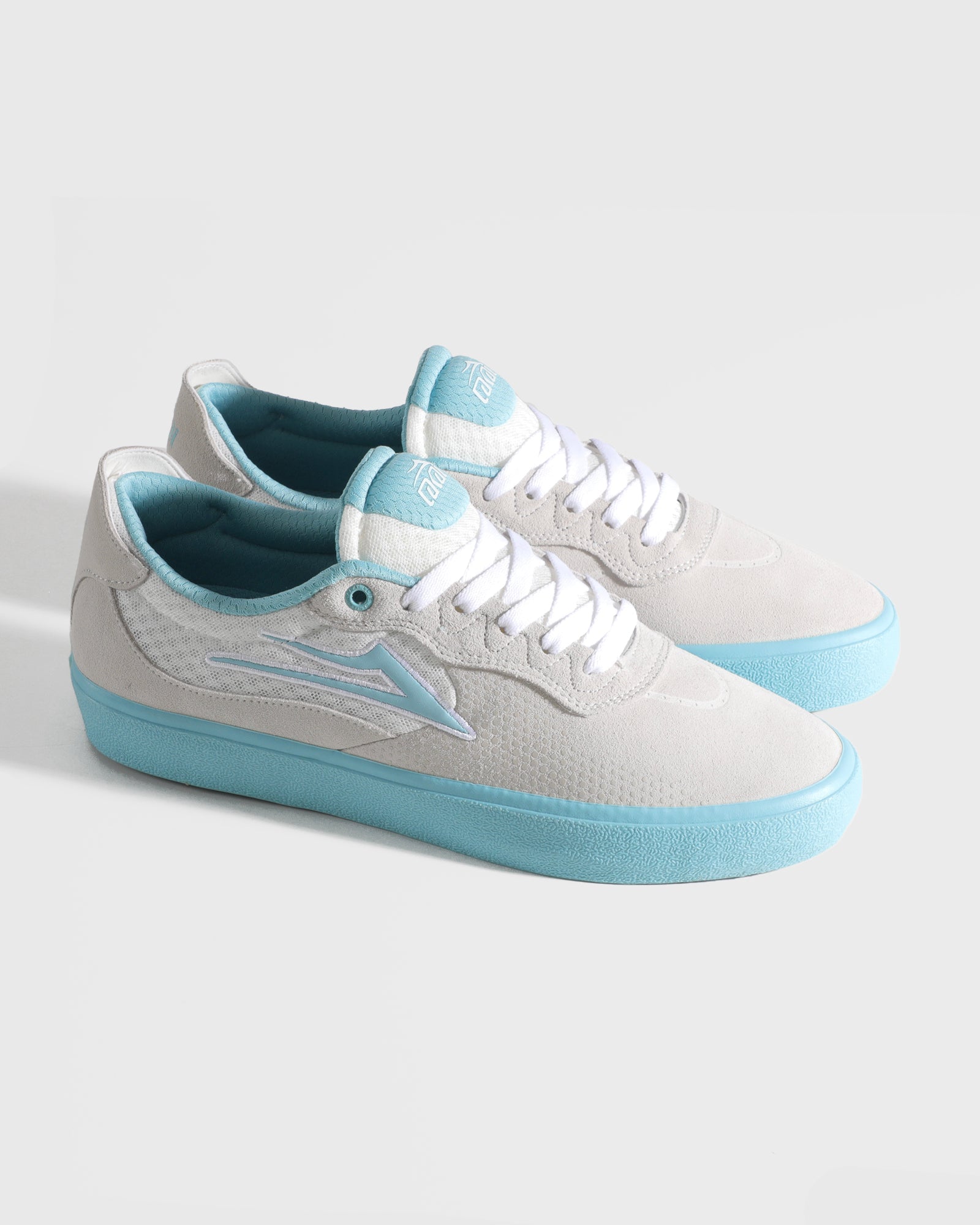 lakai-essex-elite-chaussures-skate-white-suede-aqua image 2