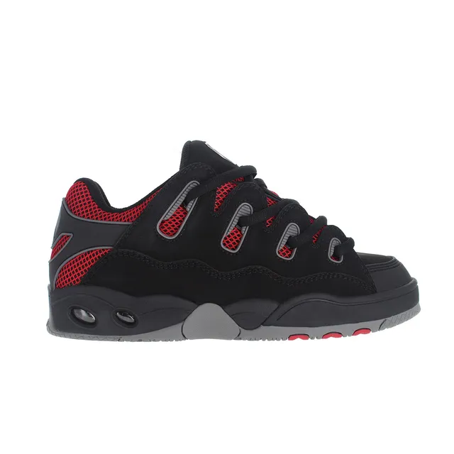 osiris-d3-og-sneakers-skate-black-grey-red image 1
