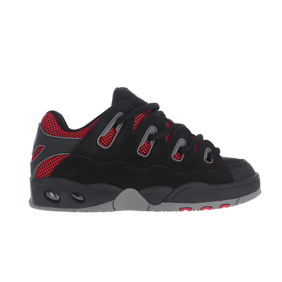 osiris-d3-og-sneakers-skate-black-grey-red image 1