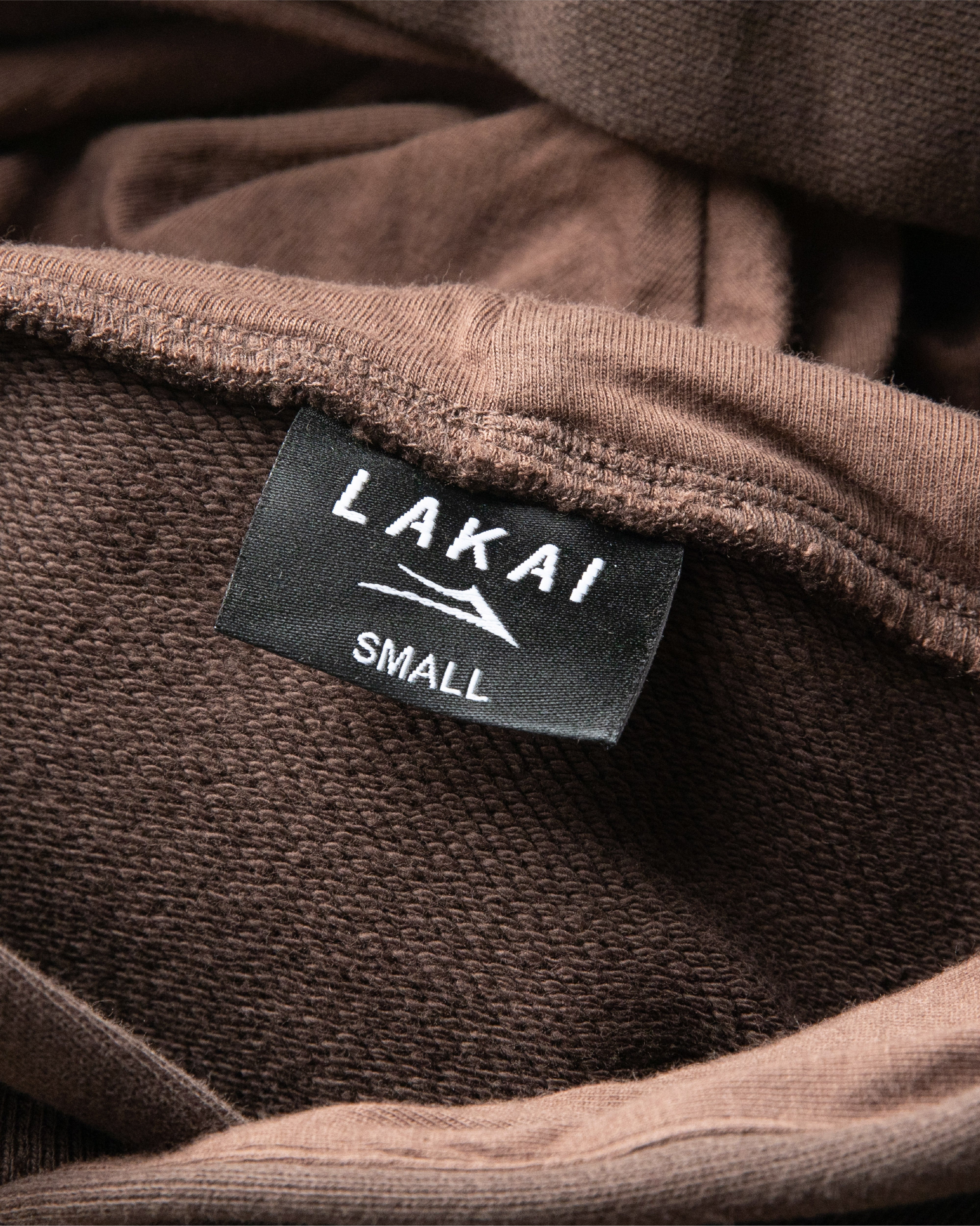lakai-manchester-hoodie-cursive-pullover-brown image 3