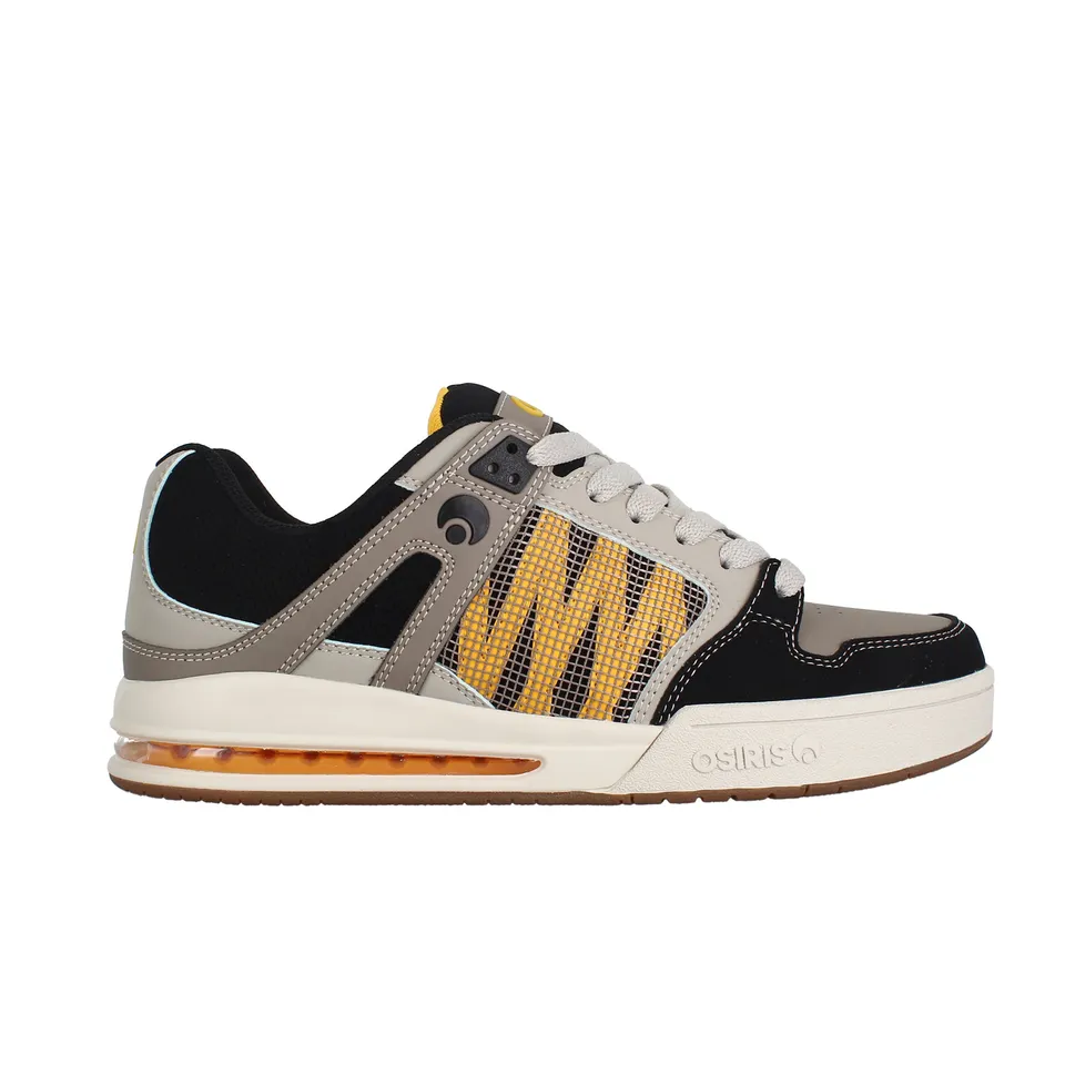 osiris-pixel-sneakers-skate-homme-black-yellow-grey image 1