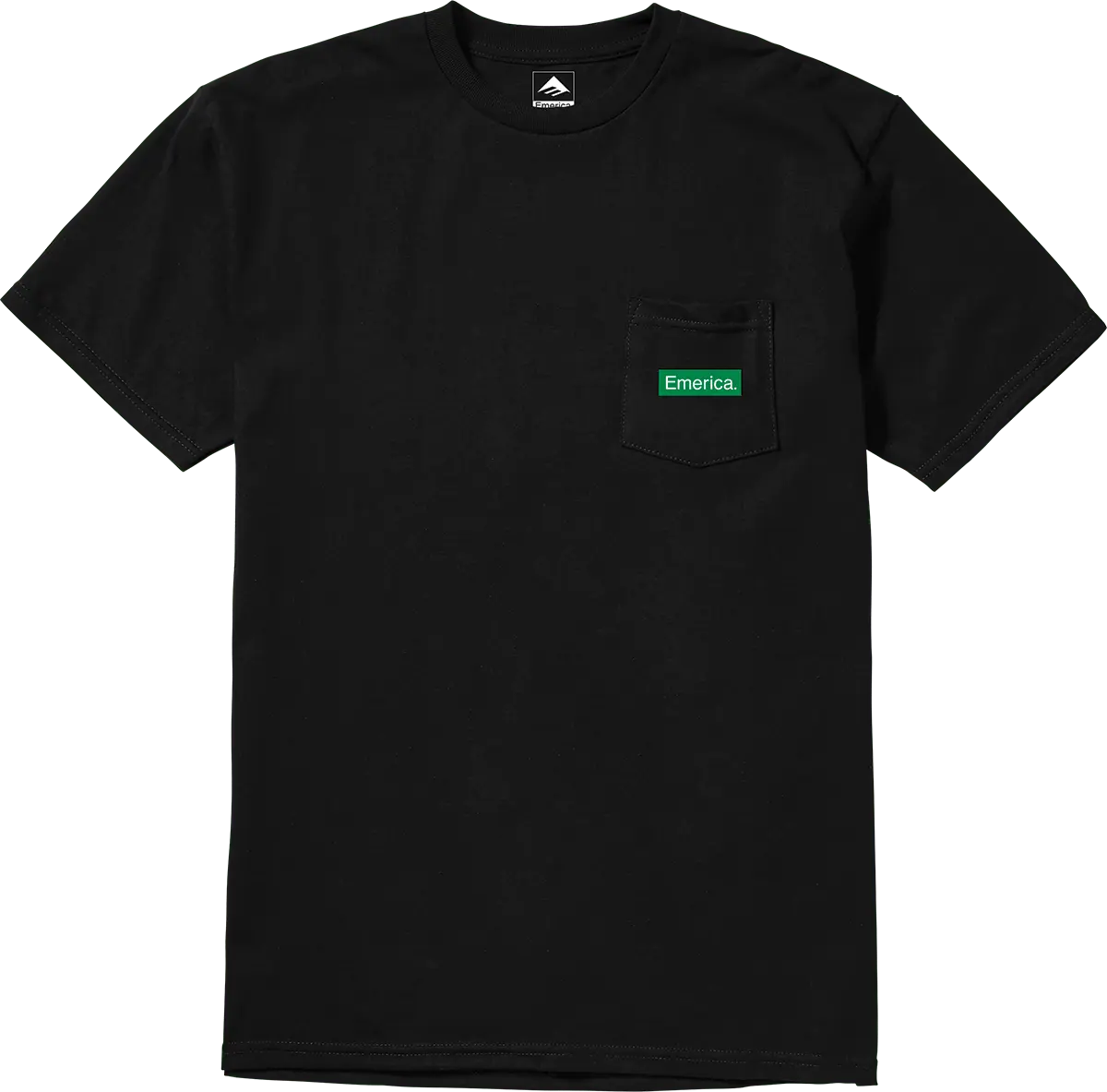 emerica-pure-triangle-pocket-tee-t-shirt-skate-noir image 1