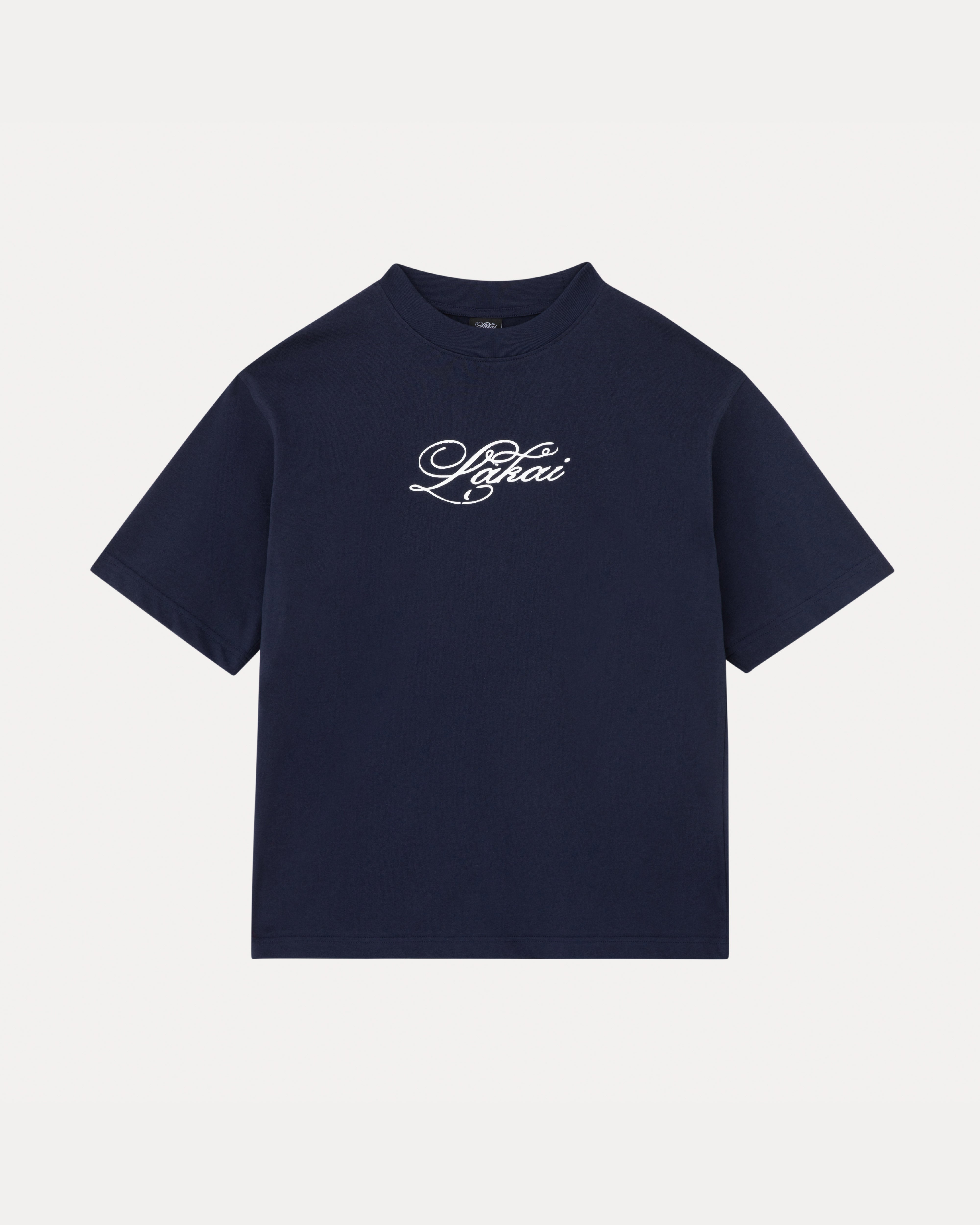 lakai-oversized-signature-tee-navy-blue-t-shirt image 1
