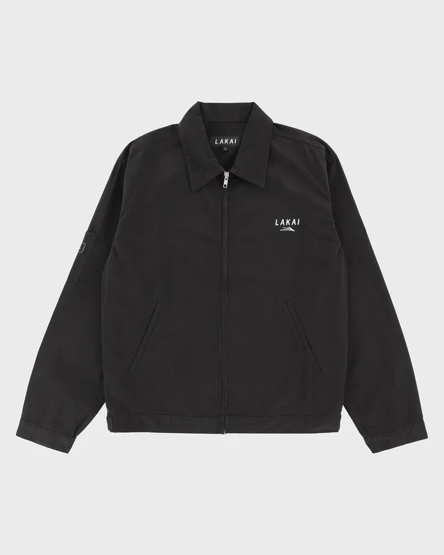 lakai-lightweight-work-jacket-black image 1