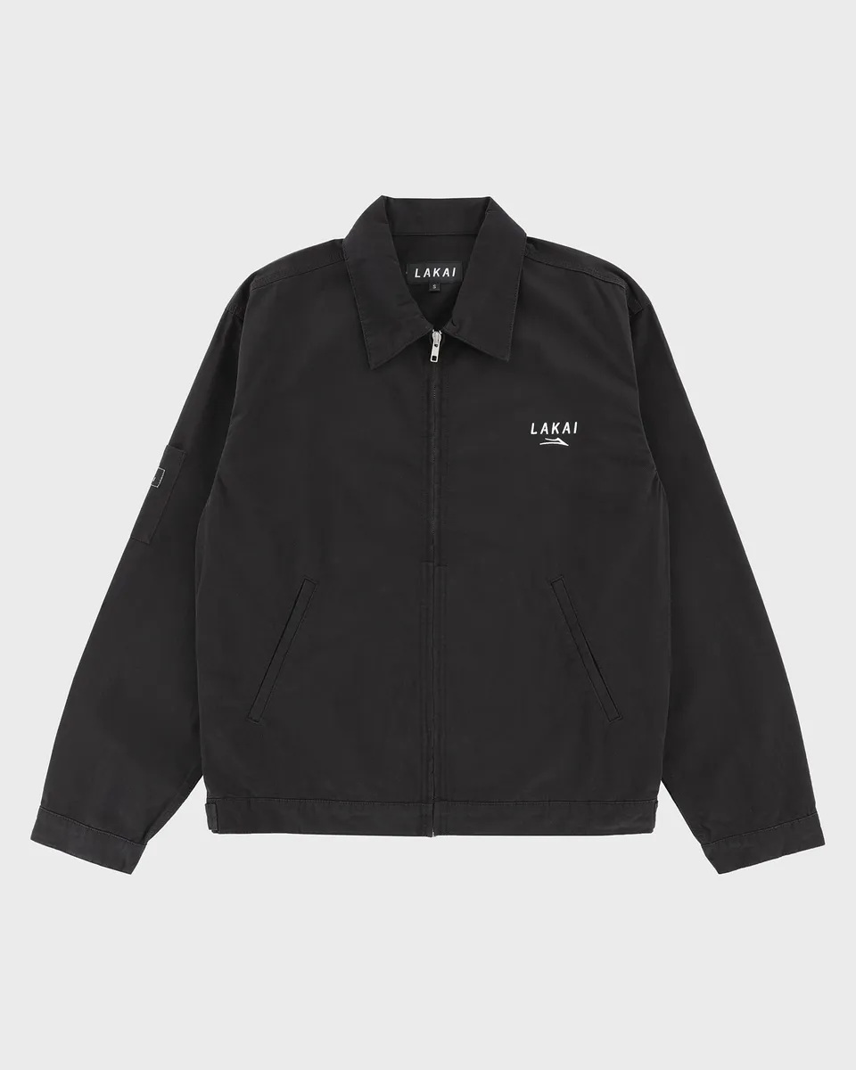 lakai-lightweight-work-jacket-black image 1