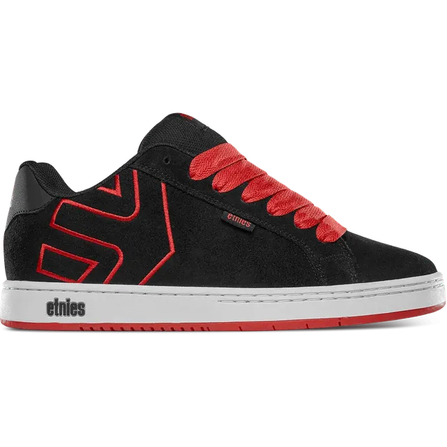 etnies-fader-chaussures-de-skate-noir-rouge image 1