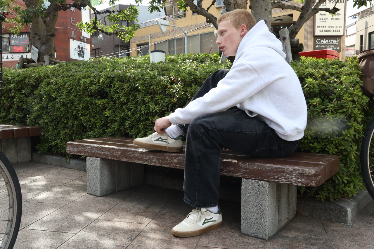 lakai-cambridge-cream-suede-chaussure-skate-vulcanis-e image 7