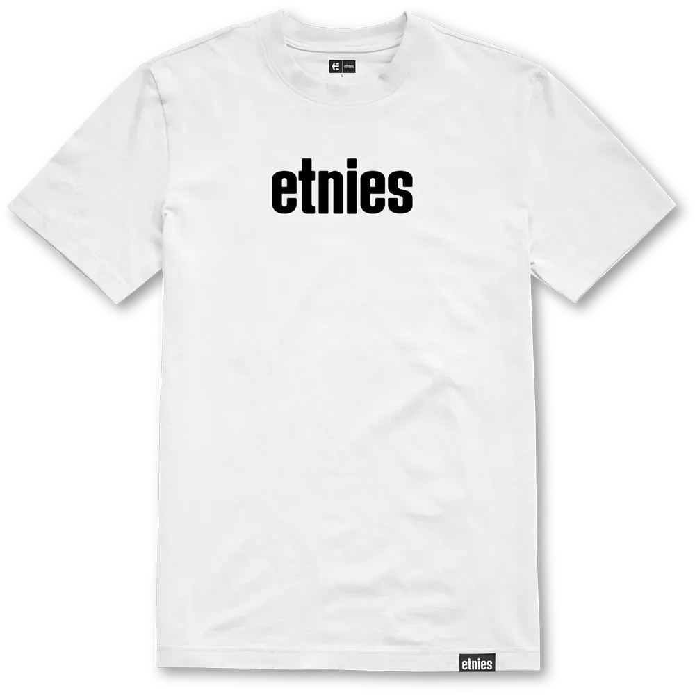 etnies-wordmark-tee-t-shirt-blanc image 1