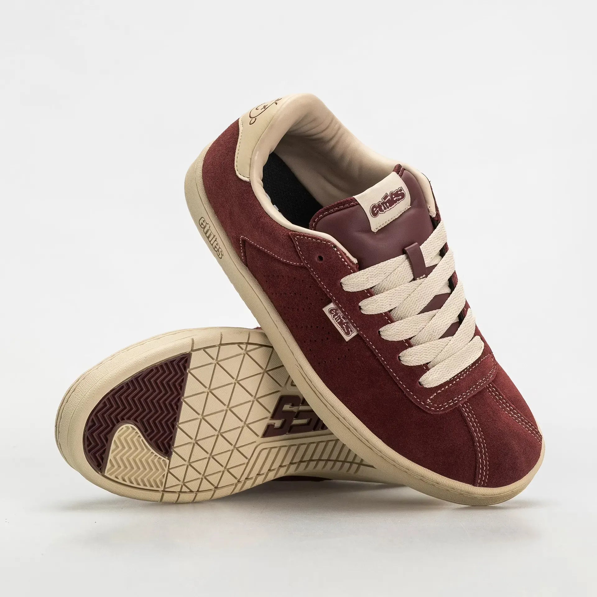 etnies-scam-chaussure-skate-heritage-bordeaux-tan-1993 image 2