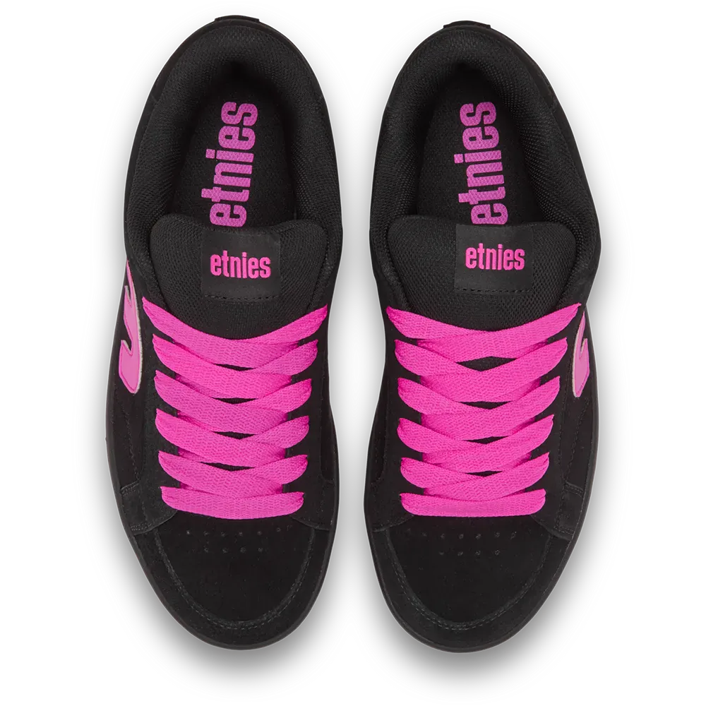 etnies-kingpin-2k-chaussures-skate-black-pink image 2