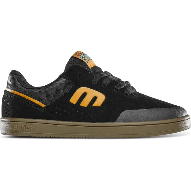 etnies-marana-kids-x-apache-chaussure-skate-black-gum image 1