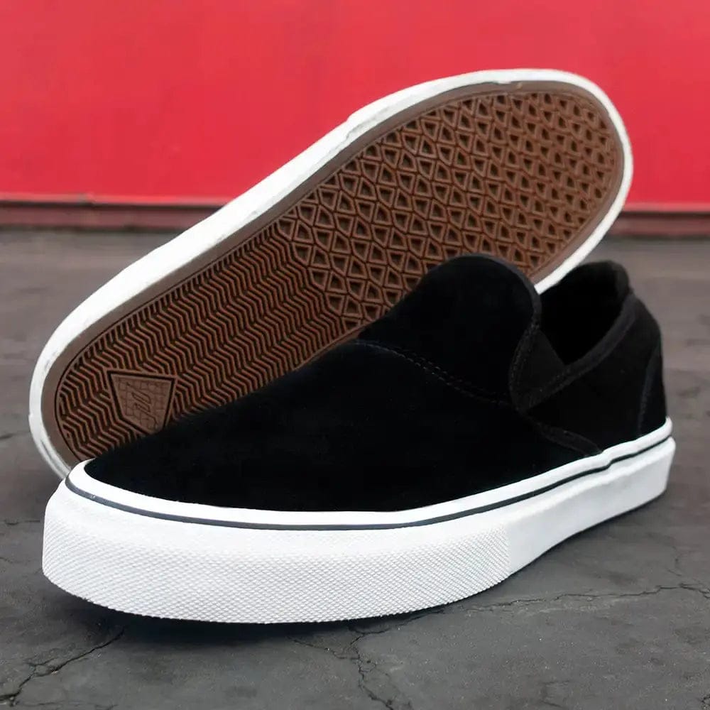 emerica-wino-g6-slip-on-chaussures-skate-black-white-gold image 6