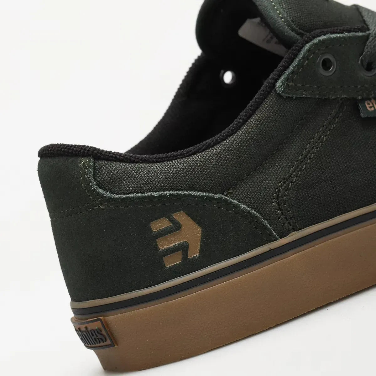 etnies-barge-ls-chaussures-skate-green-gum image 7