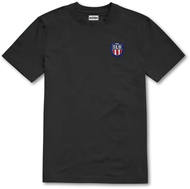 etnies-slb-x-jimbo-tee-t-shirt-noir-homme image 1