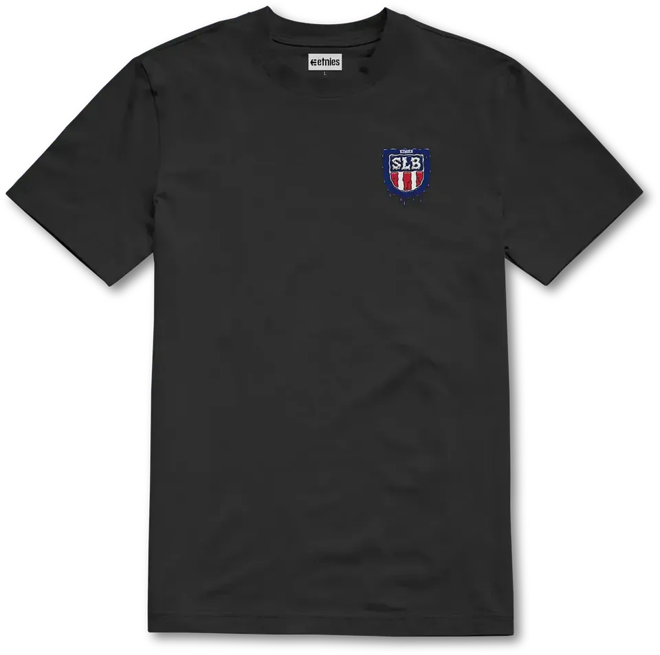 etnies-slb-x-jimbo-tee-t-shirt-noir-homme image 1