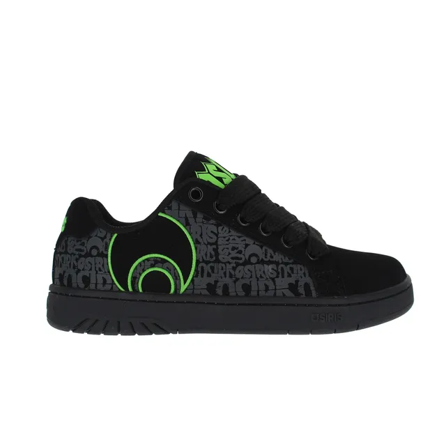 osiris-troma-alt-sneakers-skate-homme-black-black-green image 1