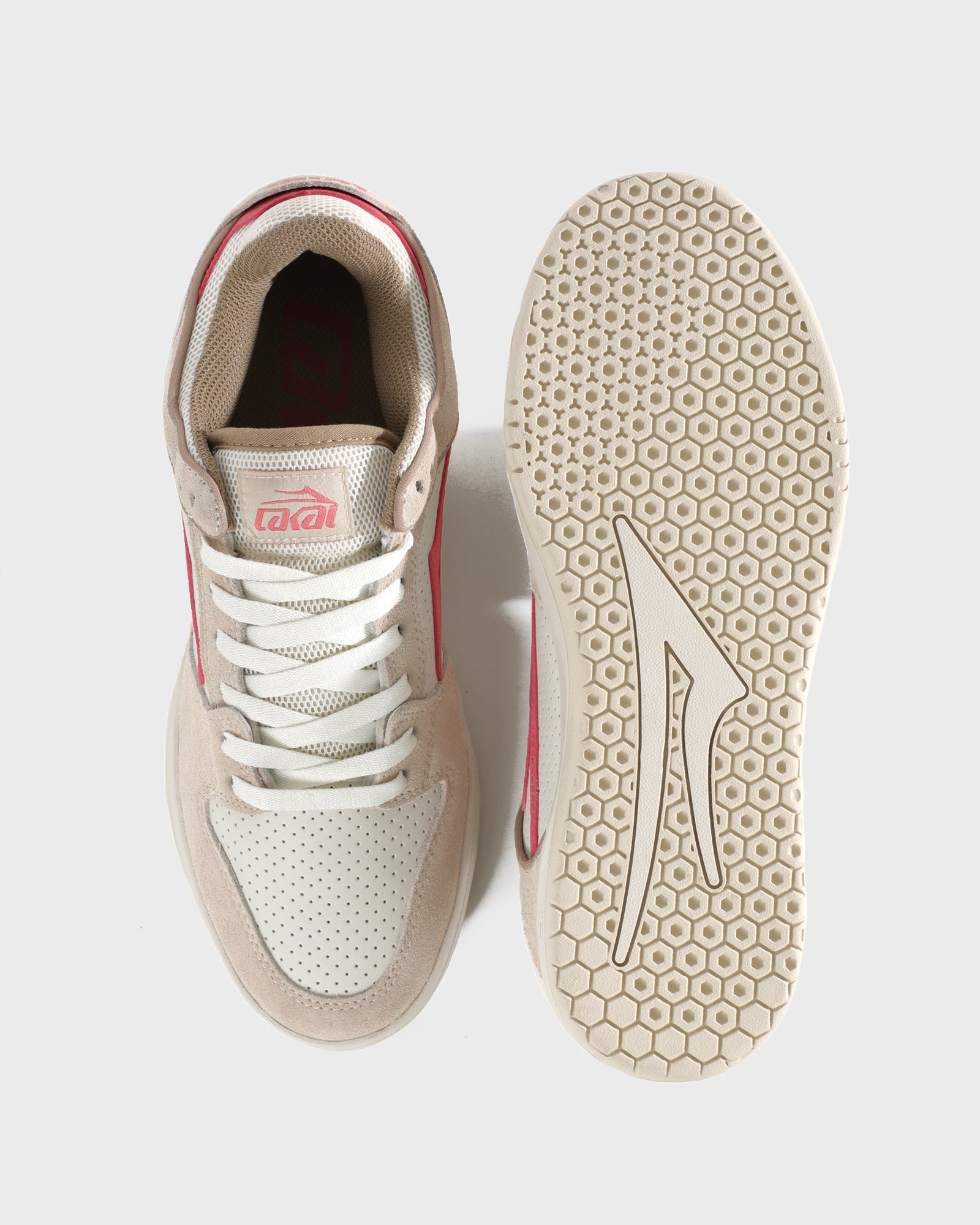 lakai-telford-low-chaussures-skate-fog-suede-strawberry image 3