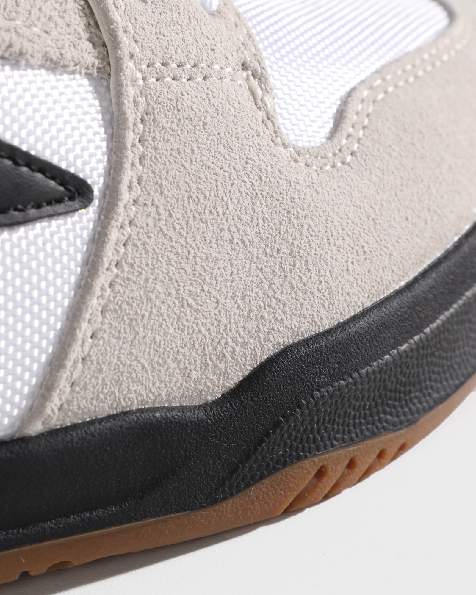 lakai-telford-low-chaussures-skate-blanc-su-de-cordura-noir image 4