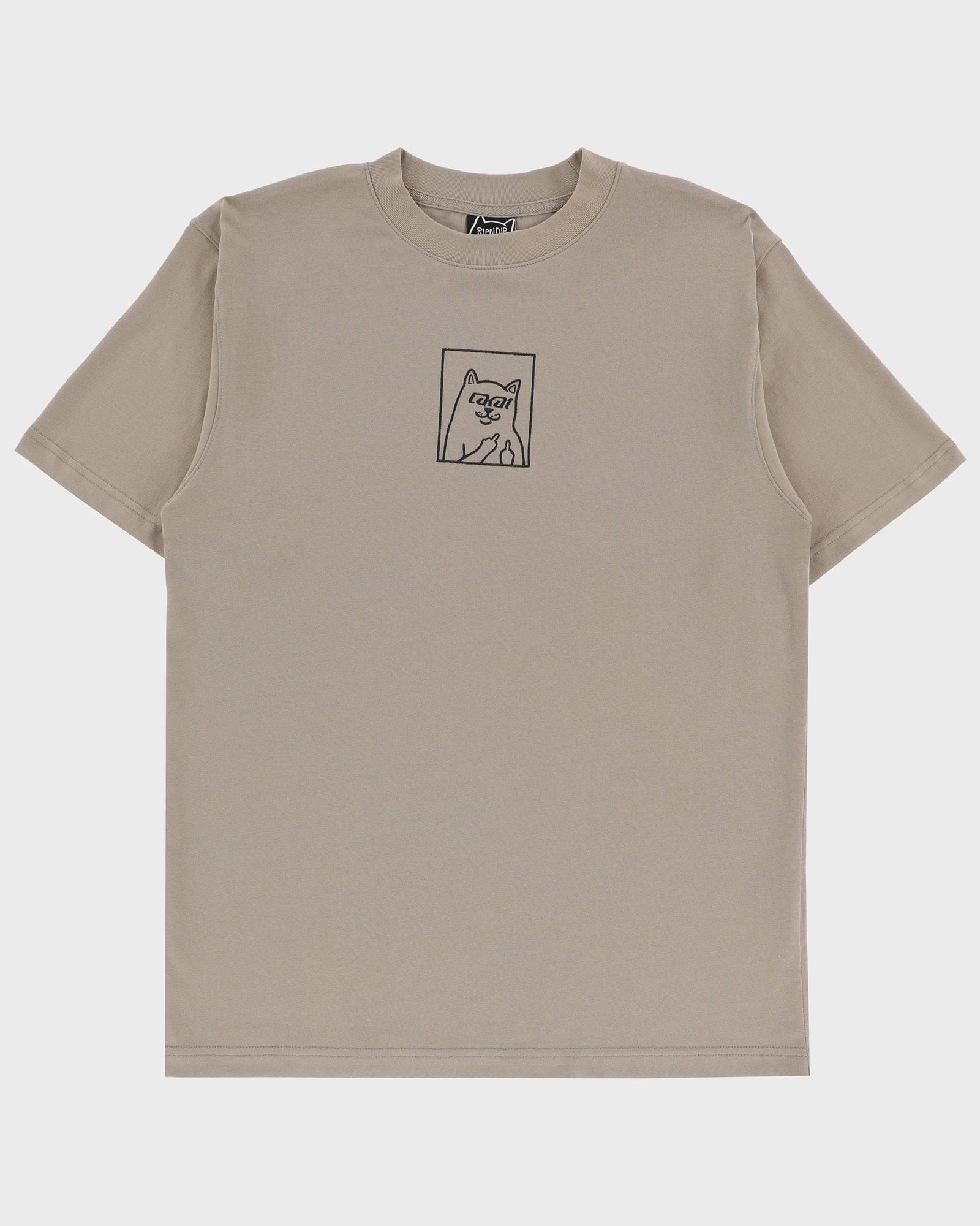 lakai-x-ripndip-lord-nerm-ss-tee-grey-t-shirt image 1