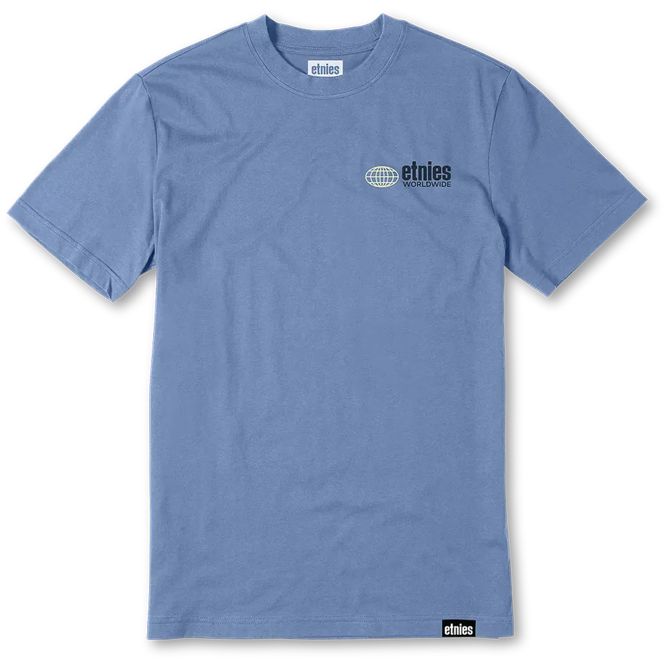 etnies-worldwide-tee-t-shirt-coton-us image 1
