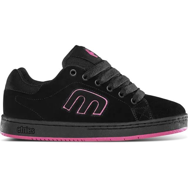 etnies-callicut-chaussures-skate-black-pink image 1