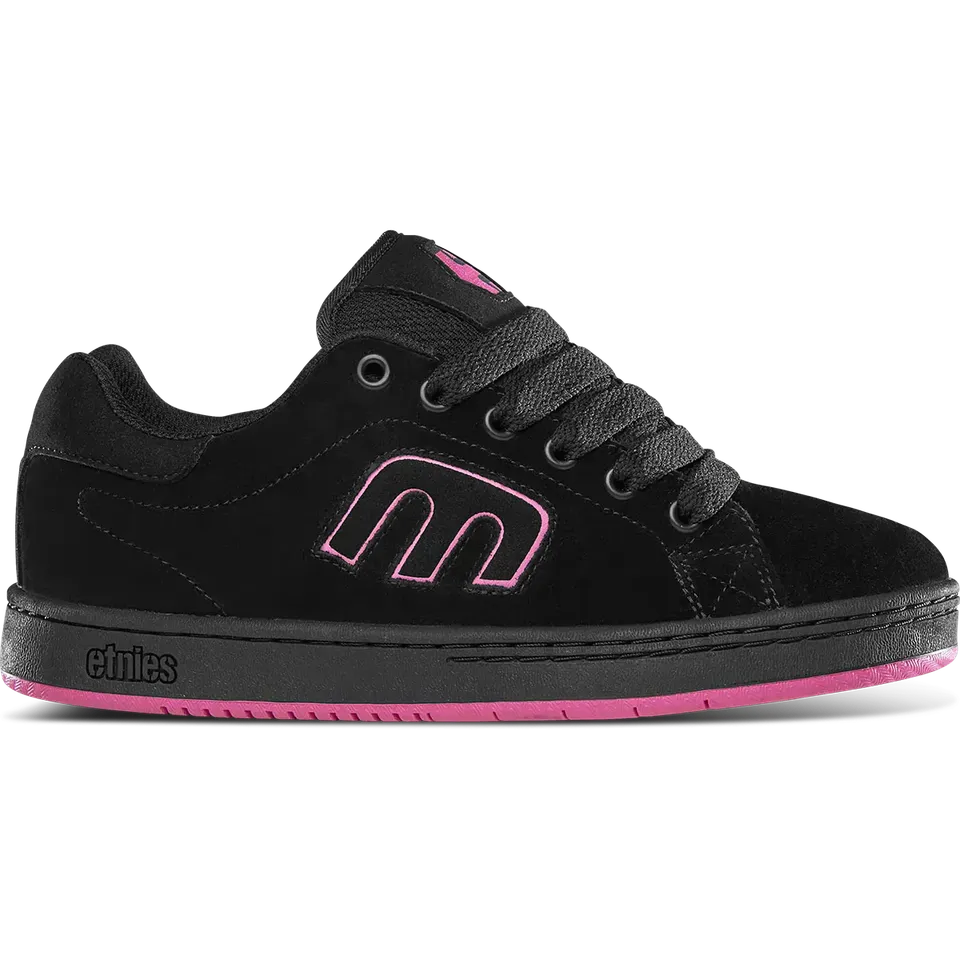etnies-callicut-chaussures-skate-black-pink image 1