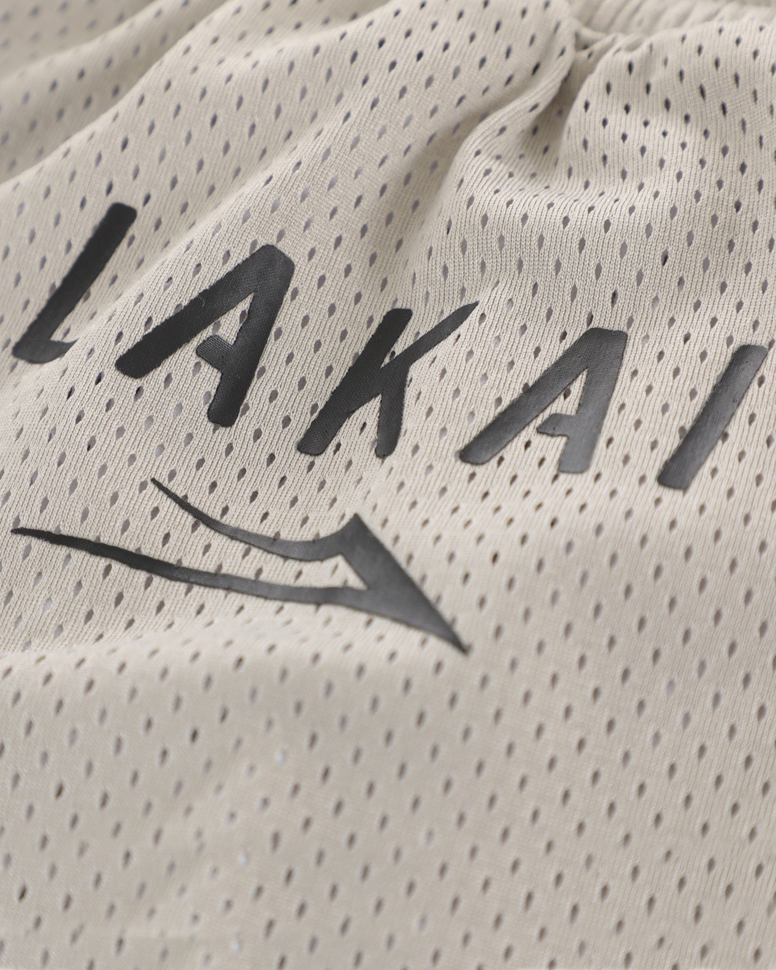 lakai-double-layer-gym-short-short-skate-argent-blanc-mesh image 7