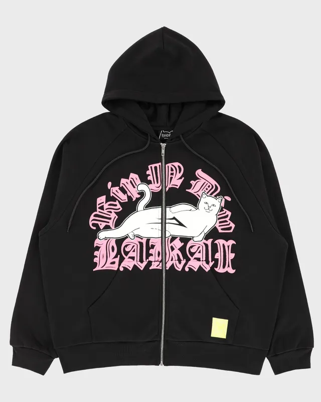 lakai-x-ripndip-zipper-hoodie-sweat-capuche-zipp-noir image 1