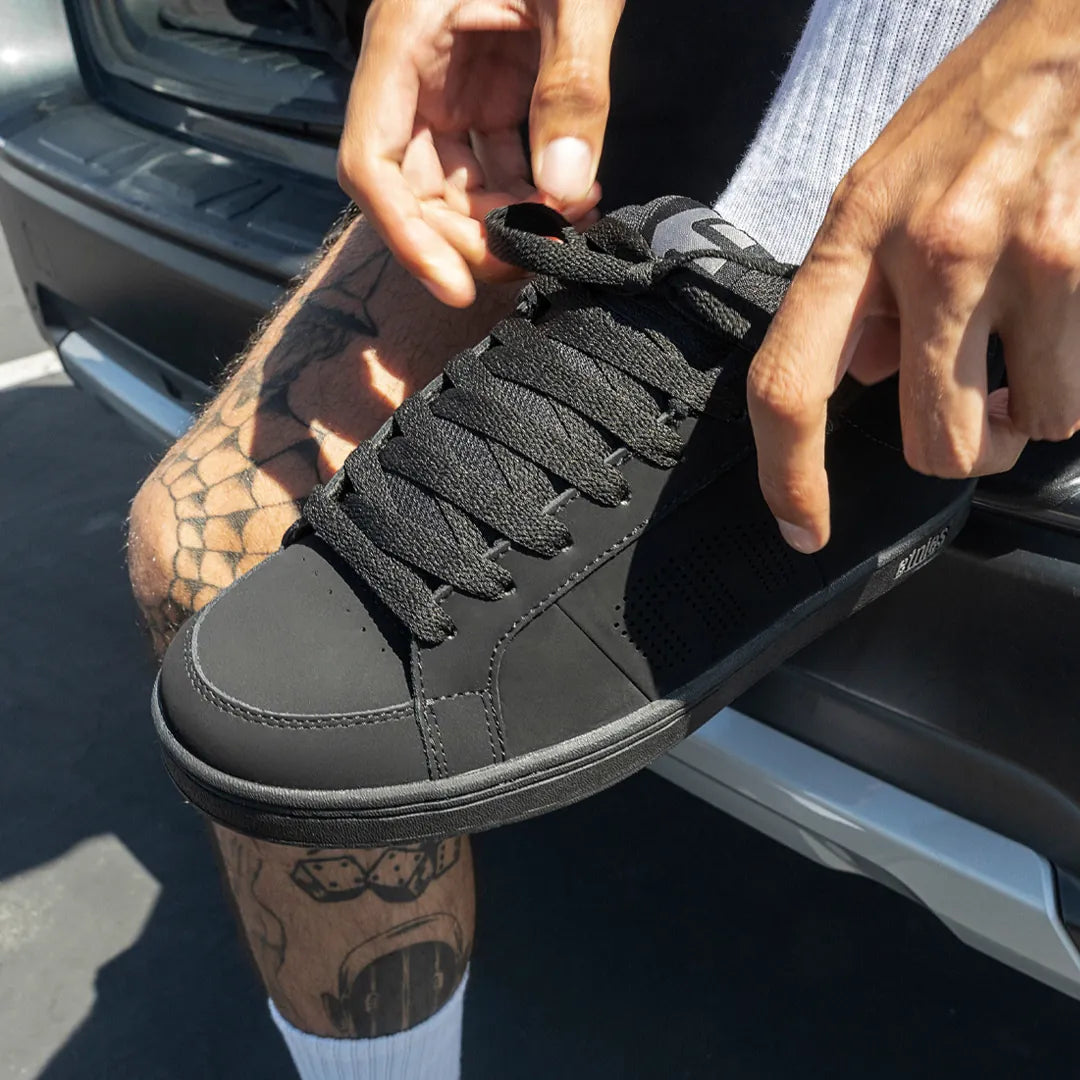 etnies-kingpin-chaussures-skate-90s-black-dirty-wash image 5