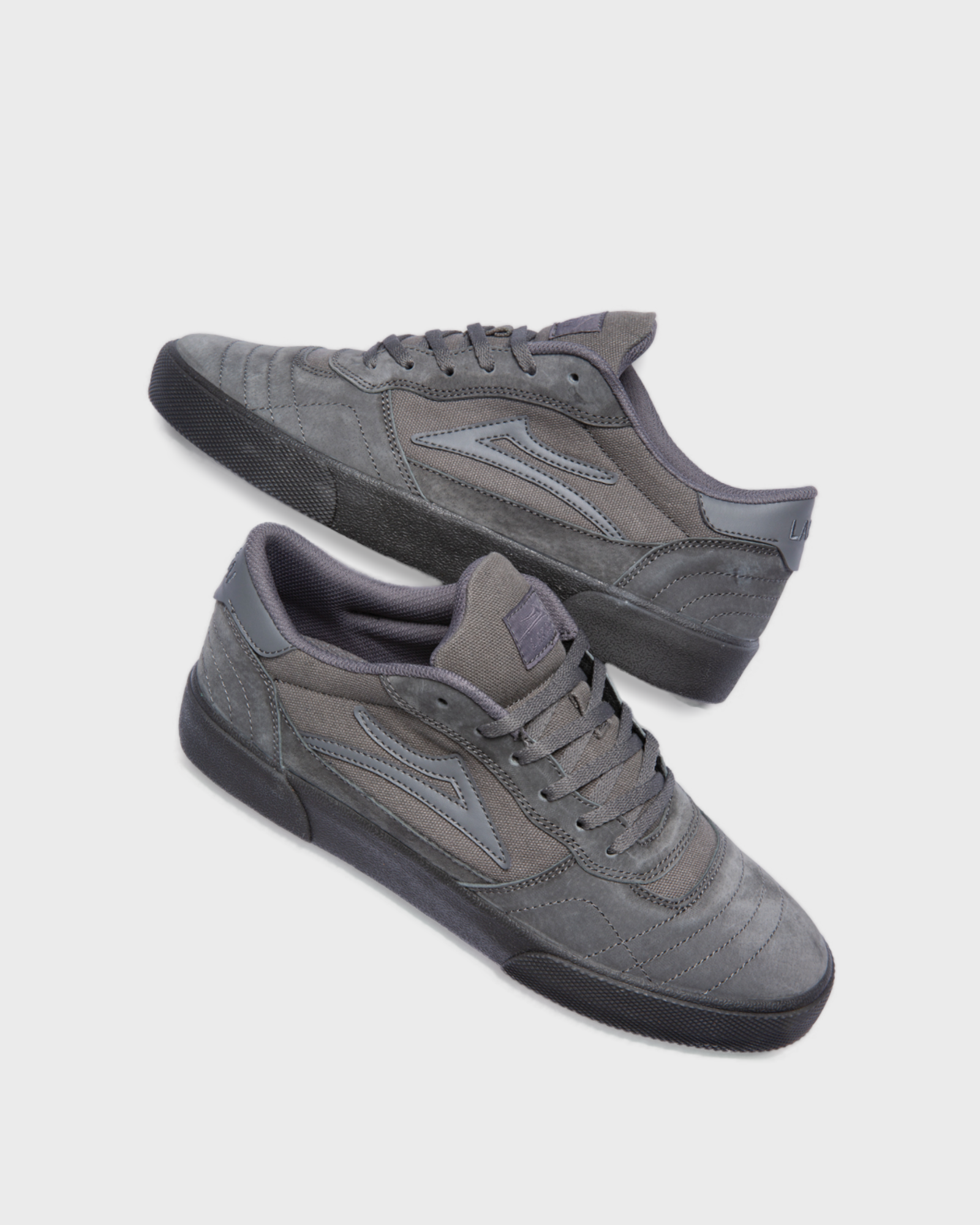 lakai-cambridge-charcoal-suede-chaussure-skate-vulcanis-e image 4