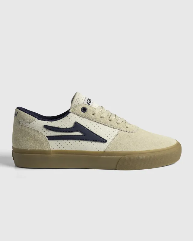 lakai-manchester-elite-chaussures-de-skate-whisper-white-suede-navy image 1