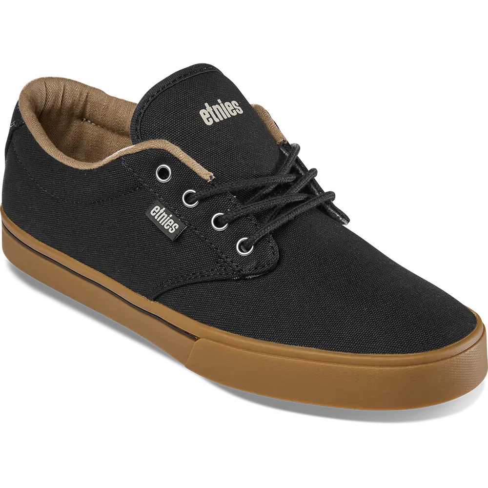 etnies-jameson-2-eco-chaussures-skate-low-top-black-silver-gum image 3