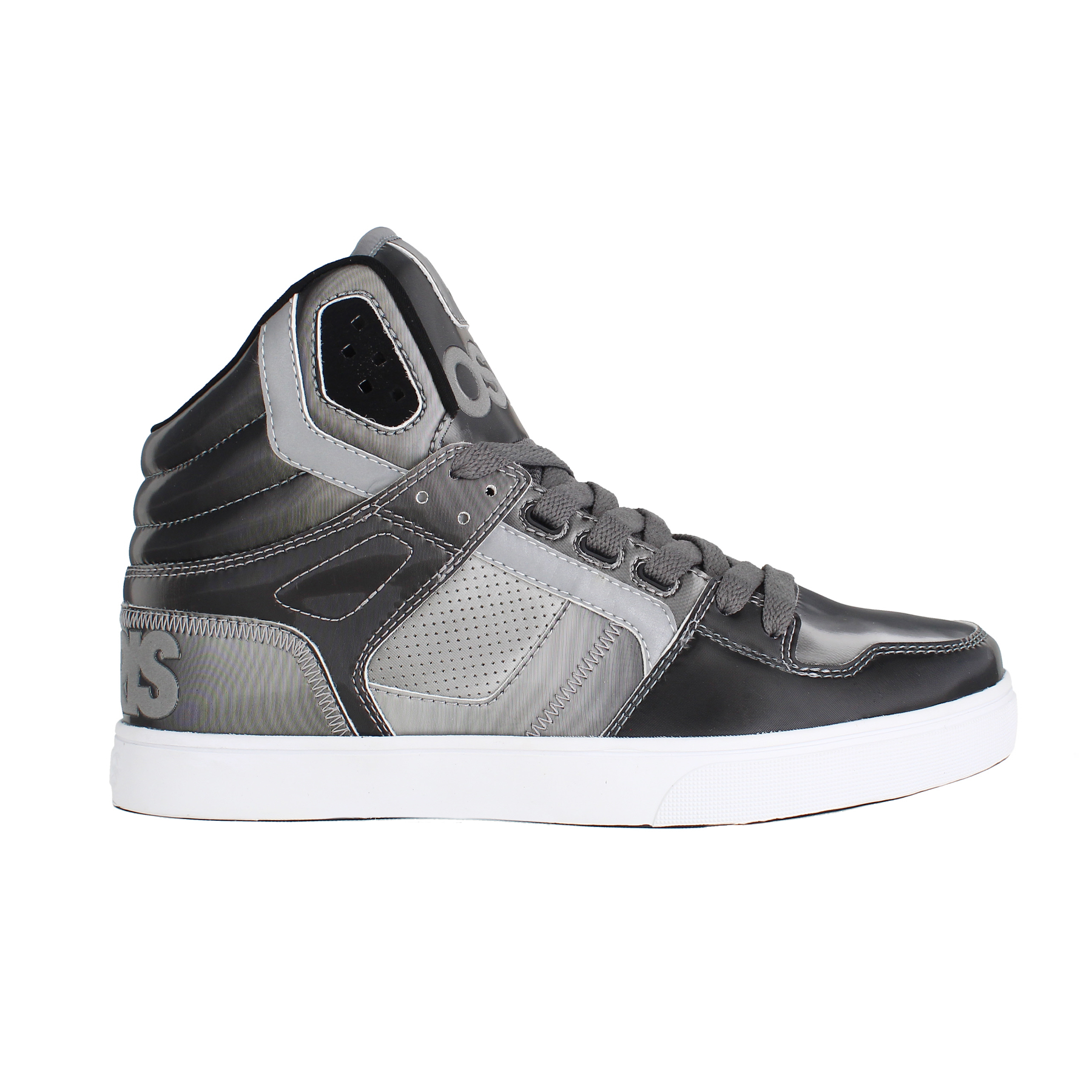 osiris-clone-sneakers-skate-homme-silver-black-holo image 1