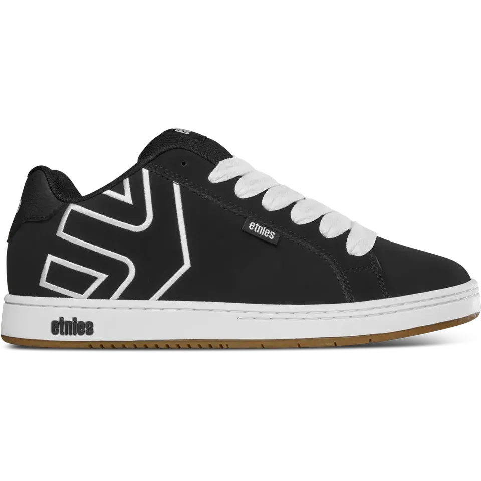 etnies-fader-chaussures-de-skate-noir-blanc image 1