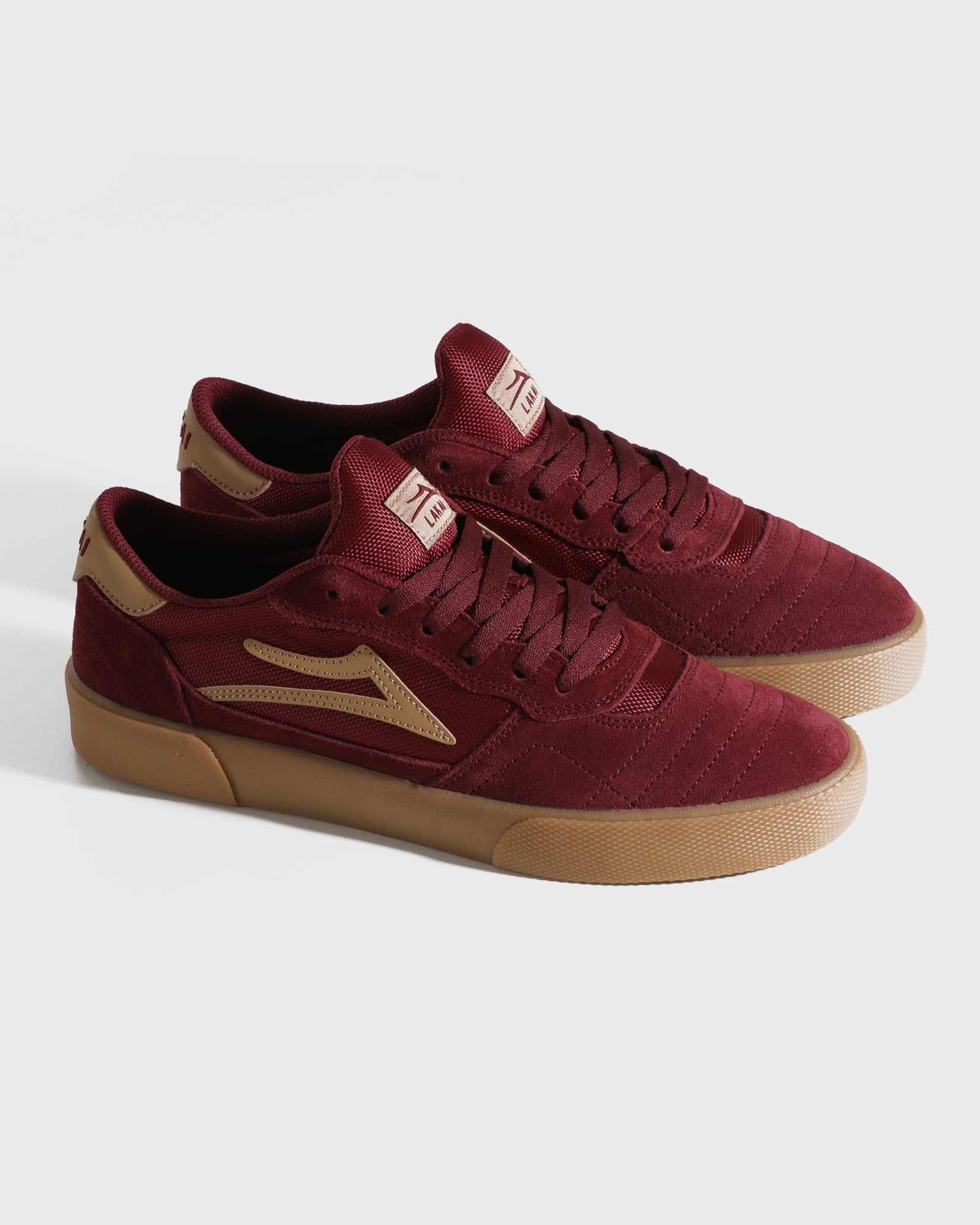 lakai-cambridge-burgundy-suede image 2