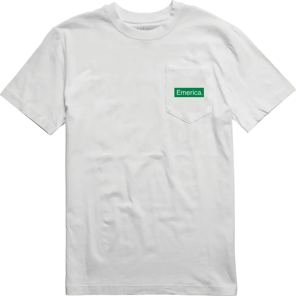 emerica-pure-triangle-pocket-tee-t-shirt-blanc image 1